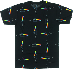 HAB/PINK FLOYD DARK SIDE ALL OVER PRINT SS S-BLACK