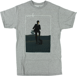 HAB/PINK FLOYD INVISIBLE MAN SS S-HEATHER GREY