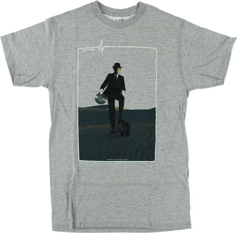 HAB/PINK FLOYD INVISIBLE MAN SS S-HEATHER GREY