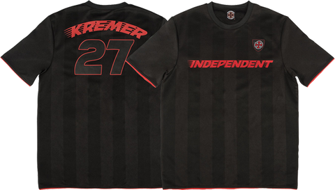 INDEPENDENT KREMER LTD JERSEY SS S-BLACK/RED