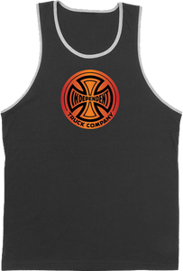 INDE FOUNTAIN T/C TANK TOP S-BLACK