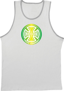 INDE FOUNTAIN T/C TANK TOP S-WHITE