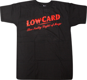 LOWCARD NATTY LOGO SS S-BLACK