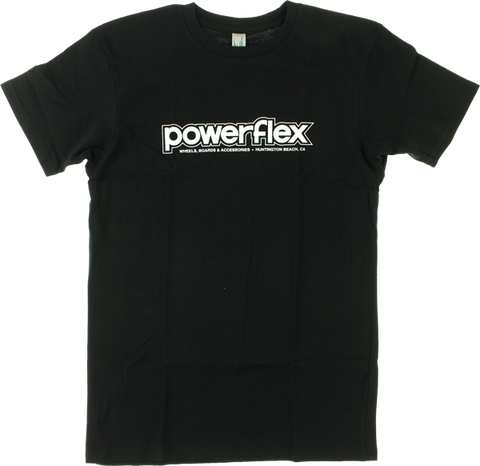 POWERFLEX LOGO SS S-BLACK/WHT