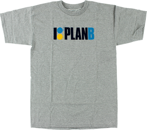 PLAN B OG SS M-HEATHER GREY