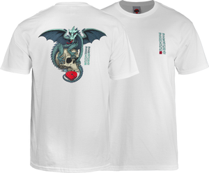 PWL/P DRAGON SKULL SS S-WHITE