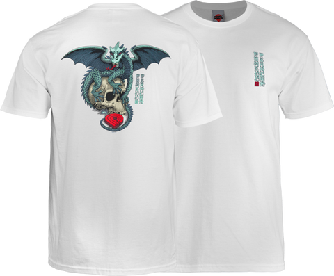 PWL/P DRAGON SKULL SS S-WHITE