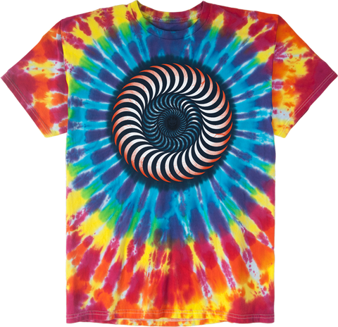 SF BLOODSHOT SS XL-RAINBOW TIE DYE