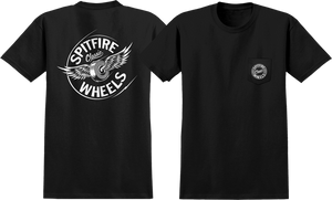 SPITFIRE FLYING CLASSIC POCKET SS S-BLACK