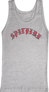 SPITFIRE OLD E TANK TOP M-ATHLETIC HEATHER