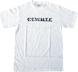 SKATE MENTAL FTW WTF SS S-WHITE