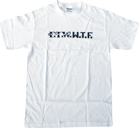 SKATE MENTAL FTW WTF SS S-WHITE