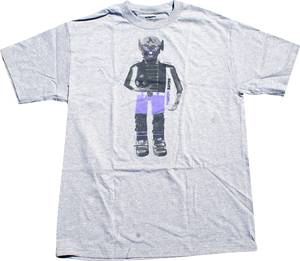 SKATE MENTAL SOCCER DOLL SS S-HEATHER GREY