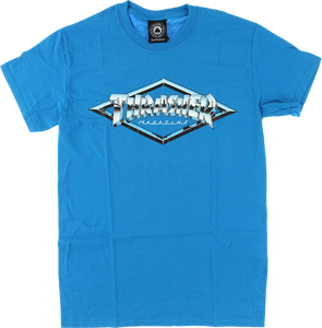 THRASHER DIAMOND EMBLEM SS XL-SAPPHIRE BLUE