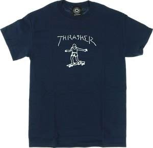 THRASHER GONZALES SS M-NAVY