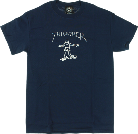 THRASHER GONZALES SS M-NAVY