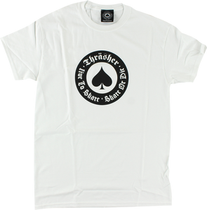 THRASHER OATH SS S-WHITE