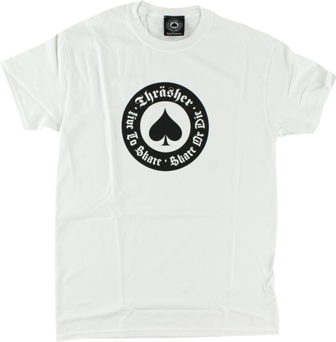 THRASHER OATH SS S-WHITE