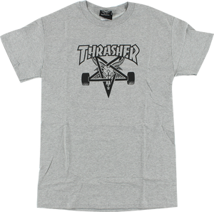 THRASHER SK8GOAT SS M-GREY