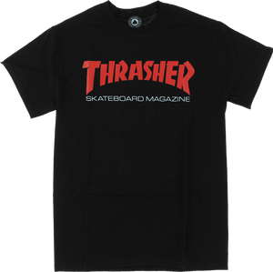 THRASHER TWO TONE SKATE MAG SS L-BLACK