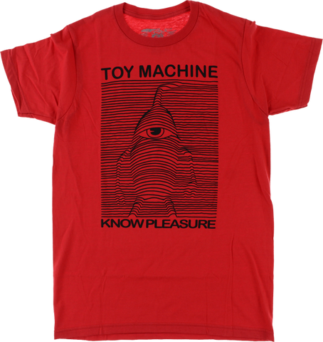 TOY MACHINE TOY DIVISION SS M-RED/BLK