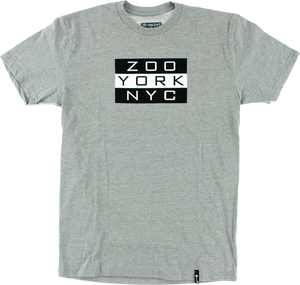 ZOO KINGS GOLDEN ERA FLAG SS S-HEATHER GREY