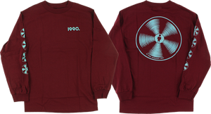 AW SONIC L/S S-BURGUNDY