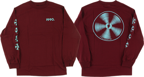 AW SONIC L/S S-BURGUNDY