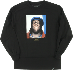 PRIMITIVE BIGGIE NOTORIOUS L/S S-BLACK