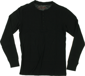 SF STOCK BIGHEAD HENLEY L/S S-BLACK