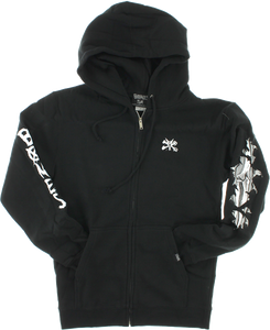 BONES SHRED ZIP HD/SWT S-BLACK