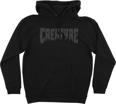 CREATURE SHREDDED HD/SWT S-BLACK