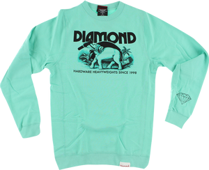 DIAMOND IVORY CREW/SWT XXL-DIAMOND BLUE/BLK