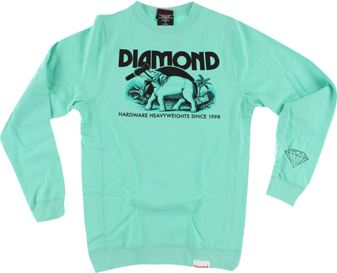 DIAMOND IVORY CREW/SWT XXL-DIAMOND BLUE/BLK