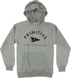 PRIMITIVE PENNANT ARCH II HD/SWT M-HEATHER GREY