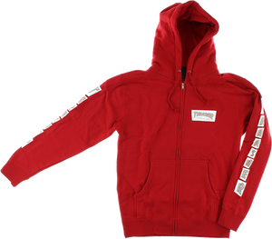 THRASHER BOXED ZIP HD/SWT L-RED