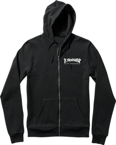 THRASHER SKATE MAG ZIP HD/SWT S-BLACK