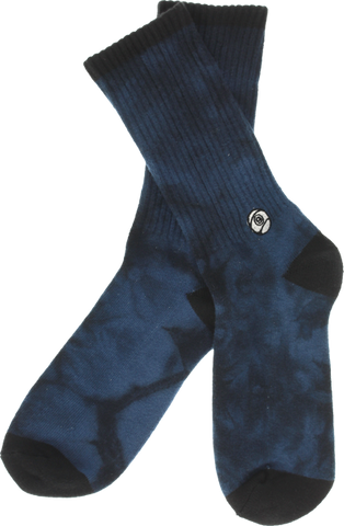 SECTOR 9 JERRY SOCKS NAVY/BLK TIE DYE 1 pair