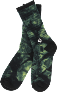 SECTOR 9 JERRY SOCKS YEL/BLK TIE DYE 1 pair