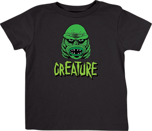 CREATURE LOGO TODDLER TEE 2T-BLACK