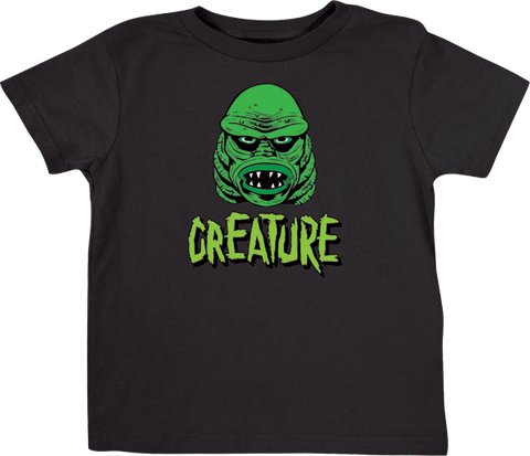 CREATURE LOGO TODDLER TEE 2T-BLACK