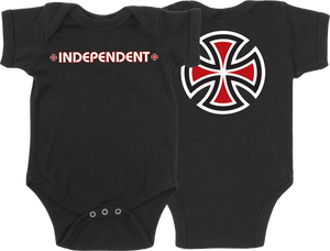 INDEPENDENT OGBC ONESIE 6M-BLACK