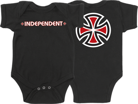 INDEPENDENT OGBC ONESIE 6M-BLACK