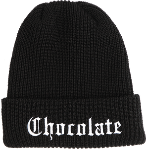 CHOC EAZY-C FOLD BEANIE-BLACK