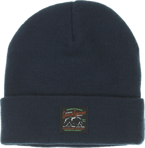 GRIZZLY DARK WOODS WATERPROOF BEANIE NAVY