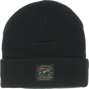 GRIZZLY DARK WOODS WATERPROOF BEANIE BLACK