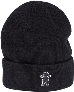 GRIZZLY GRAM BEANIE BLACK