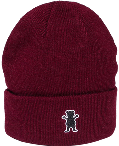 GRIZZLY GRAM BEANIE BURGUNDY