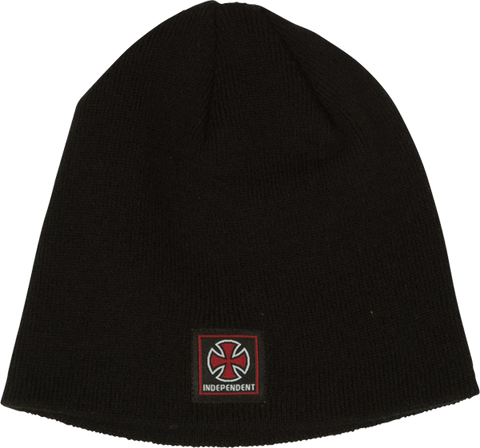 INDE CLEAN LIGHT WEIGHT BEANIE BLACK