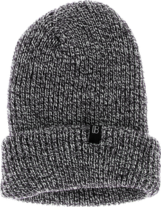 PLAN B CLIP BEANIE NAVY HEATHER